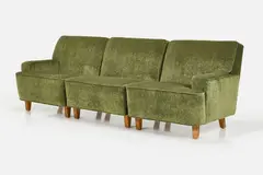 George Nelson, Early Sectional Sofa (3), ca. 1952, birch