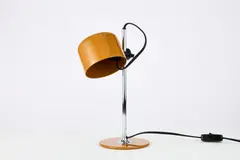 'Mini Coupe' Table Lamp by Joe Colombo, 1967, / 21st century Lacquered aluminum, sold Jun 2025