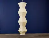 'Akari' Pendant Light Sculpture by Isamu Noguchi, 21st century Iron, sold Jun 2025