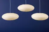Isamu Noguchi, 'Akari' Pendant Light Sculptures (3)