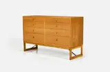 Borge Mogensen, Eight-Drawer Chest