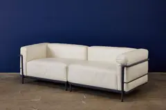 Le Corbusier, Two-Part LC3 Sofa, ca. 2015, Leather
