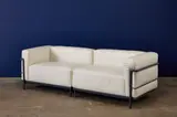 Two-Part LC3 Sofa by Le Corbusier, ca. 2015, Leather, sold Jun 2025