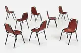 Charlotte Perriand, Dining Chairs, from Les Arcs (8)