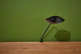 Serge Mouille, 'Agrafee Deux Rotules' Clamp Desk Lamp, ca. 1958, Painted aluminum