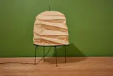 'Akari' Table Light Sculpture by Isamu Noguchi, sold Apr 2025
