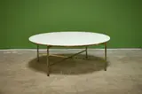 'Irwin' Coffee Table by Paul McCobb, 1952, Brass, sold Apr 2025