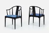 Hans J. Wegner, 'Chinese' Chairs (2), 1986, Lacquered wood