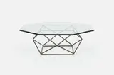Milo Baughman, Coffee Table, 1972, Glass
