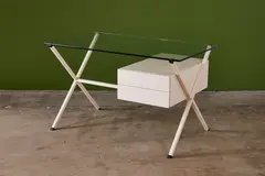 Franco Albini, Desk, ca. 1949, Glass