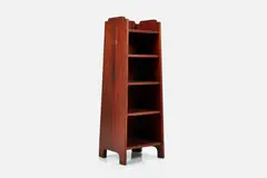 Roycroft, Tall Magazine Stand, ca. 1910, Mahogany
