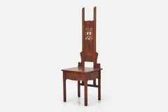 Charles Rohlfs, Hall Chair, 1901