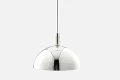 + Franca Helg, Pendant Lamp by Franco Albini, 1969, / 21st century Chrome-plated metal, sold Sep 2024