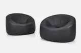 Pierre Paulin, 'Pumpkin' Lounge Chairs (2)