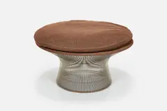 Ottoman by Warren Platner, 1709, / 1960s Wool, sold Jun 2024