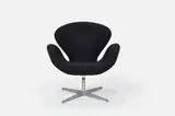 'Swan' Chair by Arne Jacobsen, 1957, / 2002 Aluminum, sold Jun 2024