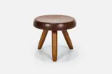 'Berger' Stool by Charlotte Perriand, 1953, designed 1953 Stained ash, sold Jun 2024
