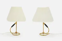 Table/Wall Lamps (2) by Kaare Klint, 1945, / 21st century Brass, sold Jun 2024