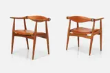 Hans J. Wegner, 'Yoke' Chairs (2)