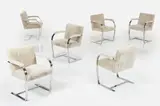 Ludwig Mies van der Rohe, 'Brno' Chairs (6)