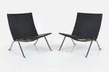 Poul Kjaerholm, PK22 Lounge Chairs (2)