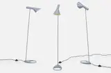 Arne Jacobsen, 'Visor' Floor Lamps (3), 1957, / 21st Century Painted spun steel