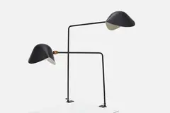 Serge Mouille, 'Agrafe' Desk Lamps (2), 1958, / 21st century Enameled aluminum