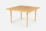 Coffee Table by Tapio Wirkkala, ca. 1958, Laminated birch, sold Mar 2024