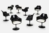 Eero Saarinen, 'Tulip' Armchairs (8)