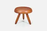 'Berger' Stool by Charlotte Perriand, 1953, designed 1953 Mahogany, sold Mar 2024