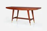 Flip-Top Console Table by Gio Ponti, ca. 1950, Walnut, offered Mar 2024