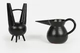 Gio Ponti, Pitchers (2), 1940, / 1997 Glazed terracotta