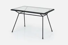 Milo Baughman, Coffee Table, 1950s, Painted iron