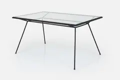 Milo Baughman, Dining Table, 1950s, Painted iron