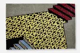 'Stairs' Rug by Ettore Sottsass, ca. 1985, Machine-knotted wool, sold Dec 2023