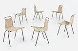 Poul Kjaerholm, Dining Chairs (6)