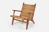 Hans J. Wegner, Lounge Chair, 1950s, Teak