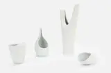 Stig Lindberg, 'Veckla' Vases (4), ca. 1949, Glazed earthenware