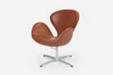 'Swan' Chair by Arne Jacobsen, 1957, designed 1957 Leather, sold Dec 2023
