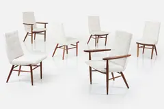 George Nakashima, 'Origins' Dining Chairs (6), ca. 1959, Walnut