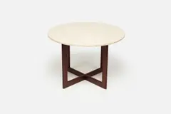 'Taliesin' Table by Frank Lloyd Wright, ca. 1955, Travertine, sold Sep 2023