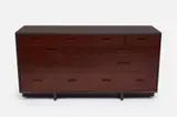 'Taliesin' Dresser by Frank Lloyd Wright, 2001, Mahogany, sold Sep 2023