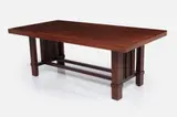 'Taliesin' Dining Table by Frank Lloyd Wright, ca. 2004, Cherry, sold Sep 2023