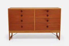 Commode by Borge Mogensen, 1970s, Oak, sold Sep 2023