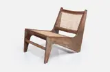 'Kangaroo' Chair by Pierre Jeanneret, ca. 1955, Teak, sold Jun 2023