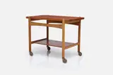 Serving Cart by Hans J. Wegner, 1960s, Teak, sold Jun 2023