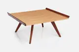 'Splay Leg' Coffee Table by George Nakashima, ca. 2008, American walnut, sold Jun 2023