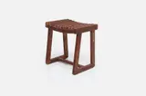 Slatted Stool by Pierre Jeanneret, ca. 1960, Teak, sold Jun 2023