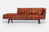 Left-Arm Sofa by Edward Wormley, ca. 1955, Fabric, sold Jun 2023
