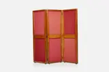 Three-Panel Screen by Pierre Jeanneret, ca. 1957, Teak, sold Mar 2023